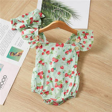 Cargar imagen en el visor de la galería, Newborn Baby Girl Romper - TATOOP
