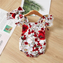 Cargar imagen en el visor de la galería, Newborn Baby Girl Romper - TATOOP
