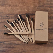 Cargar imagen en el visor de la galería, Eco Friendly Wooden Toothbrush - TATOOP
