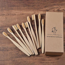 Cargar imagen en el visor de la galería, Eco Friendly Wooden Toothbrush - TATOOP
