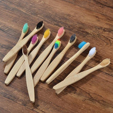 Cargar imagen en el visor de la galería, Eco Friendly Wooden Toothbrush - TATOOP
