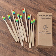 Cargar imagen en el visor de la galería, Eco Friendly Wooden Toothbrush - TATOOP
