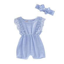 Cargar imagen en el visor de la galería, Summer Baby Girl Romper - TATOOP
