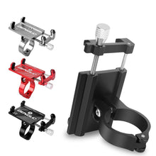 Charger l&#39;image dans la galerie, Aluminum Bicycle Phone Holder For 3.5-7 inch Smartphone - TATOOP
