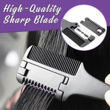 Cargar imagen en el visor de la galería, Double-Sided Hair Razor Comb Cutter - TATOOP
