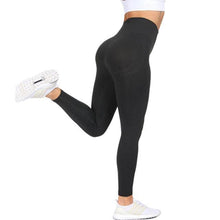 Cargar imagen en el visor de la galería, High Waist Seamless Push Up Leggings - TATOOP
