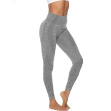 Cargar imagen en el visor de la galería, High Waist Seamless Push Up Leggings - TATOOP
