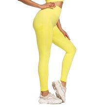 Cargar imagen en el visor de la galería, High Waist Seamless Push Up Leggings - TATOOP
