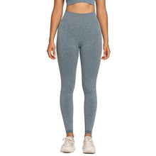 Cargar imagen en el visor de la galería, High Waist Seamless Push Up Leggings - TATOOP
