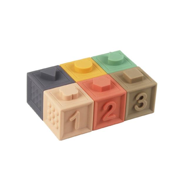 Soft Educational Baby Blocks - TATOOP