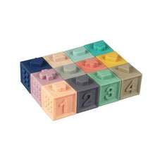 Cargar imagen en el visor de la galería, Soft Educational Baby Blocks - TATOOP
